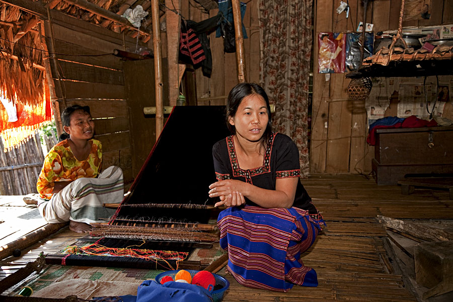  Idu Mishmi women at a village near Pashigat